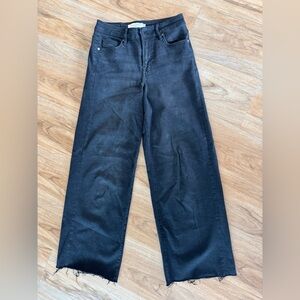 Women's Black Wide Leg Jeans